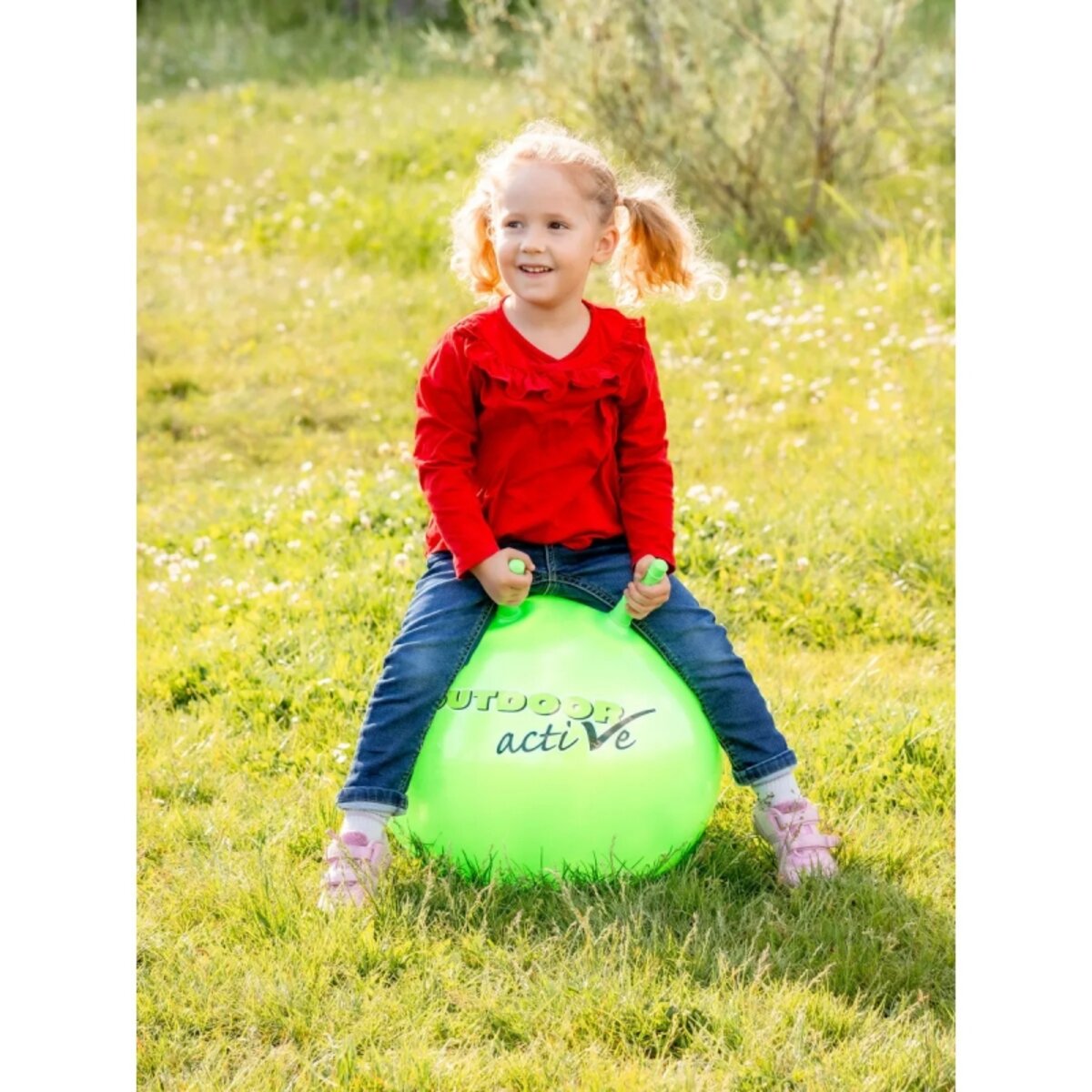 Outdoor Avtive Sprungball grün, ⌀45 cm