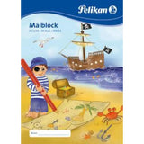 Pelikan Malblock DIN A3 mit 30 Blatt, sortiert