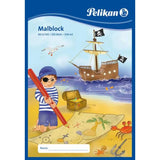 Pelikan Malblock DIN A4 mit 100 Blatt, sortiert