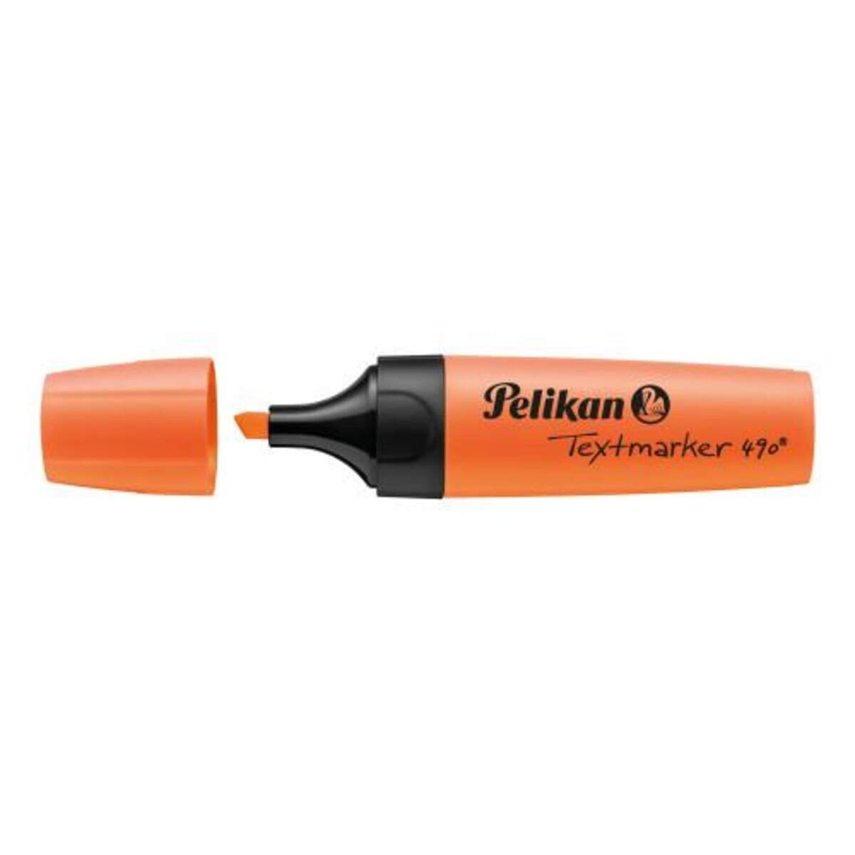 Pelikan Textmarker 490 1 bis 5mm leuchtorange