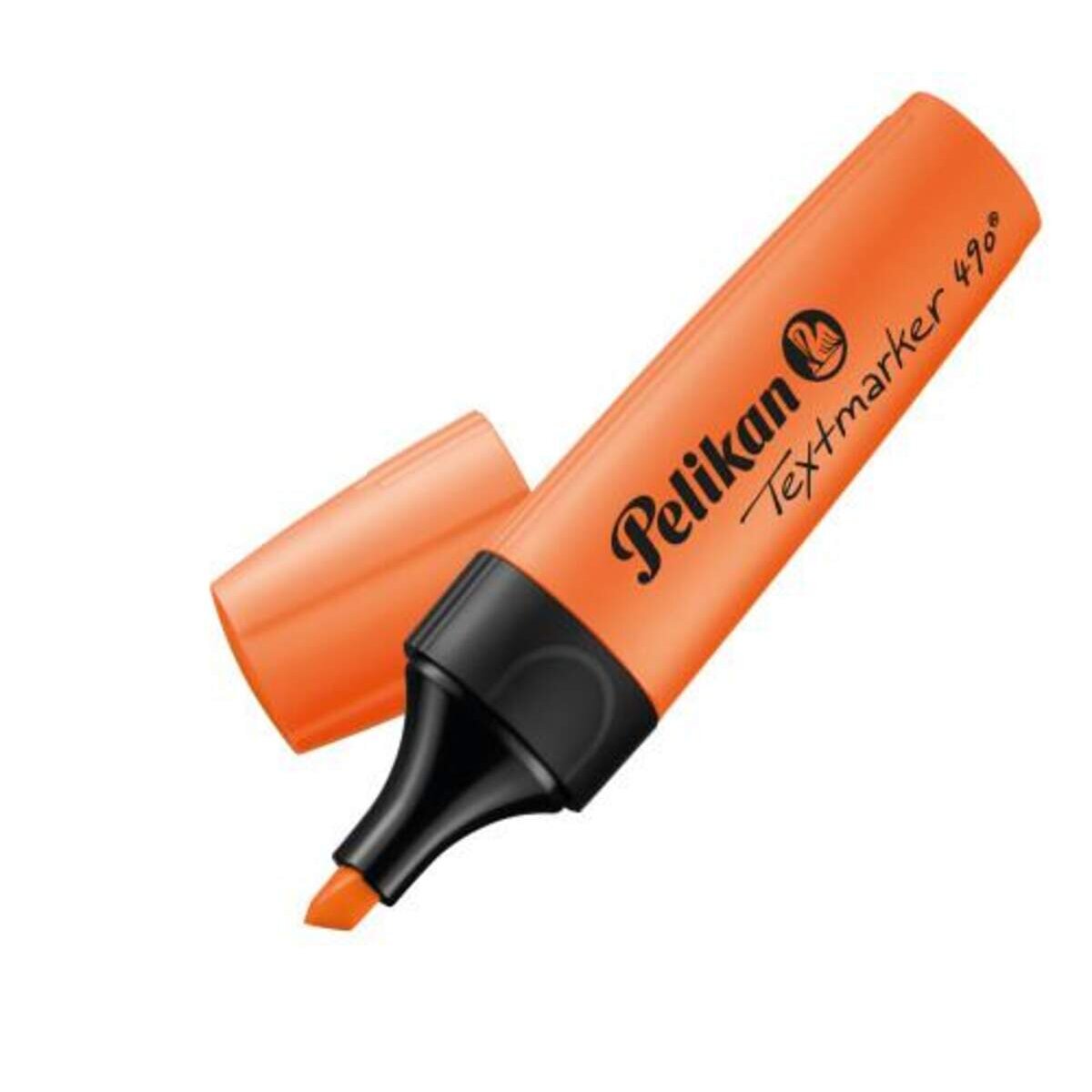 Pelikan Textmarker Leucht-Gelb, Leucht-Rosa, Leucht-Grün, Leucht-Orange Etui mit 4 Stück