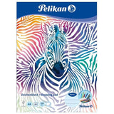 Pelikan Zeichenblock A4, 60 Blatt, 1 Stück, Motiv 2-fach sortiert