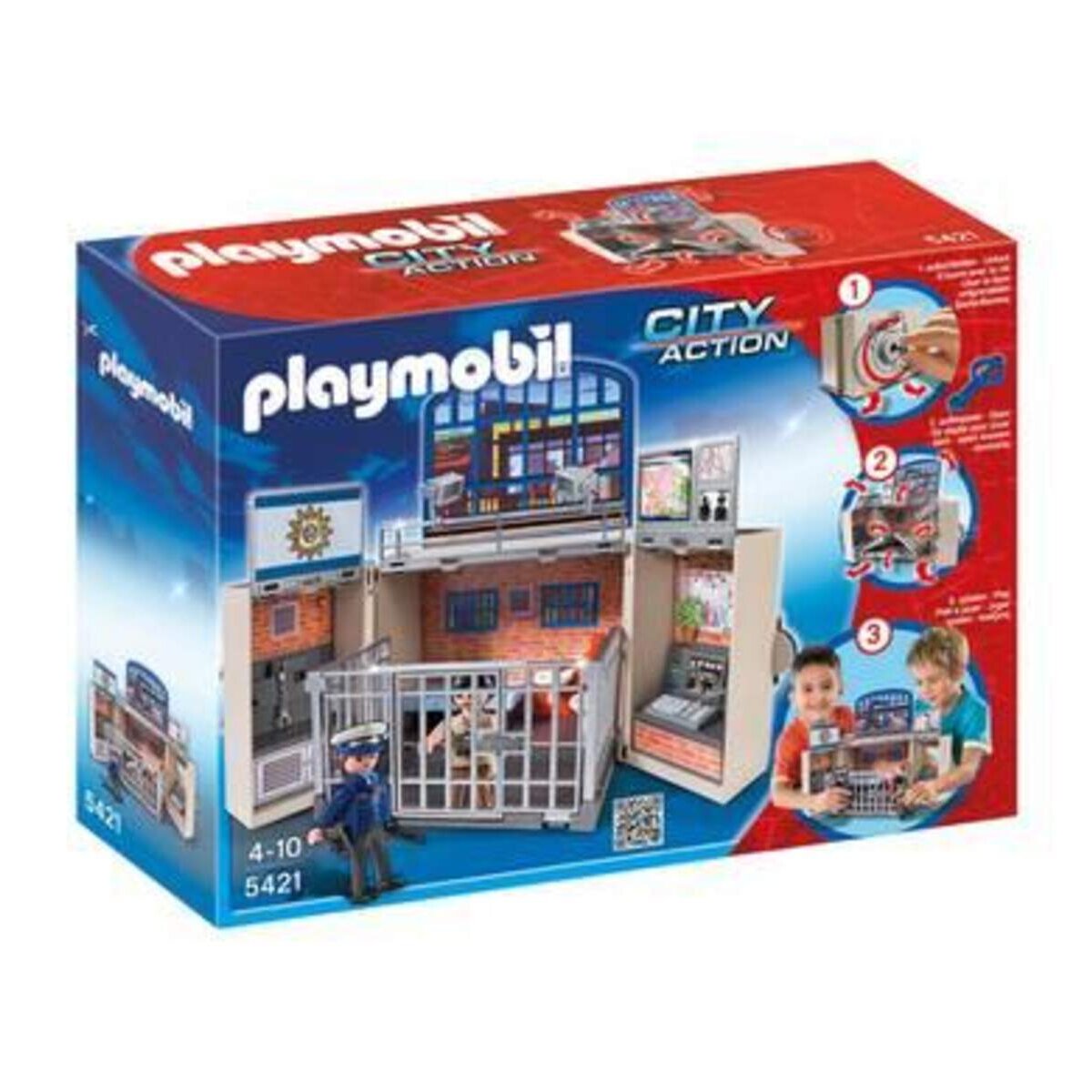 PLAYMOBIL® 5421 Aufklapp Spiel Box Polizeistation