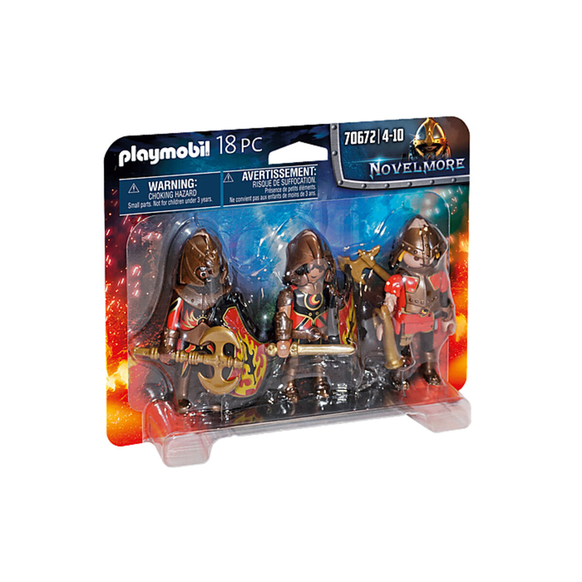 PLAYMOBIL® 70672 Novelmore 3er Set Burnham Raiders