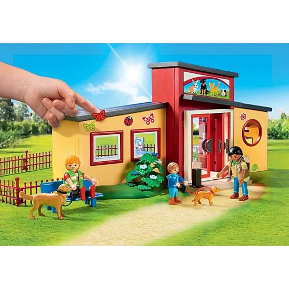 PLAYMOBIL® 71599 my Life - Tierhotel Pfötchen