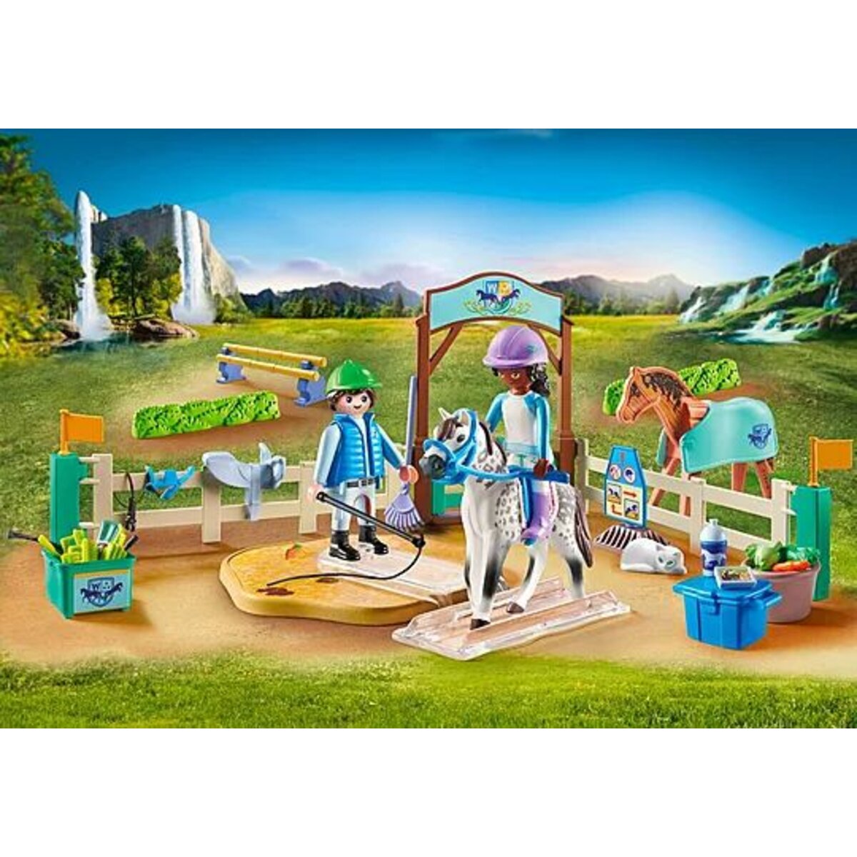 PLAYMOBIL® 71637 Horses of Waterfall - Moderner Reitplatz