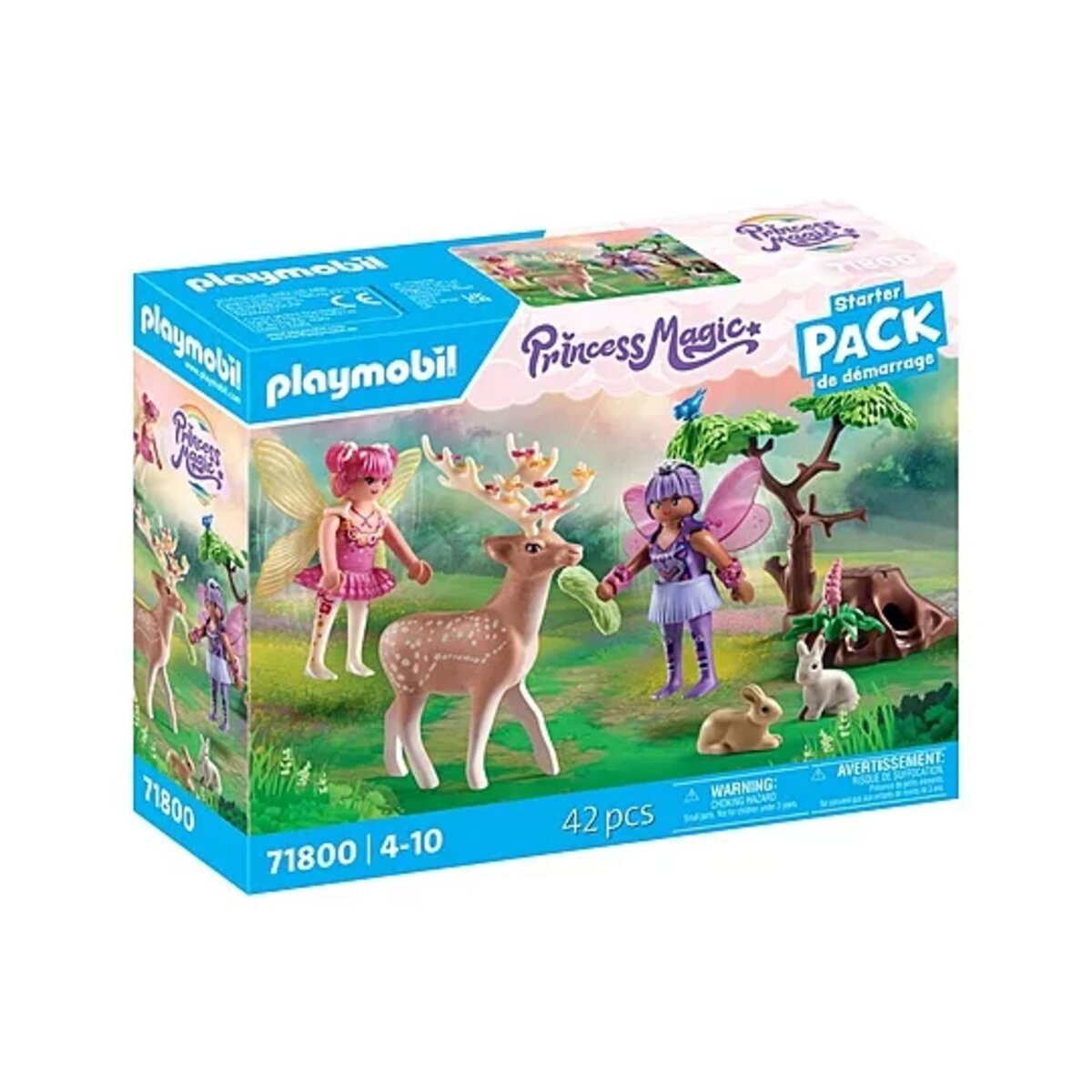 PLAYMOBIL® 71800 Princess Magic - Starter Pack Feen mit süßen Waldtieren