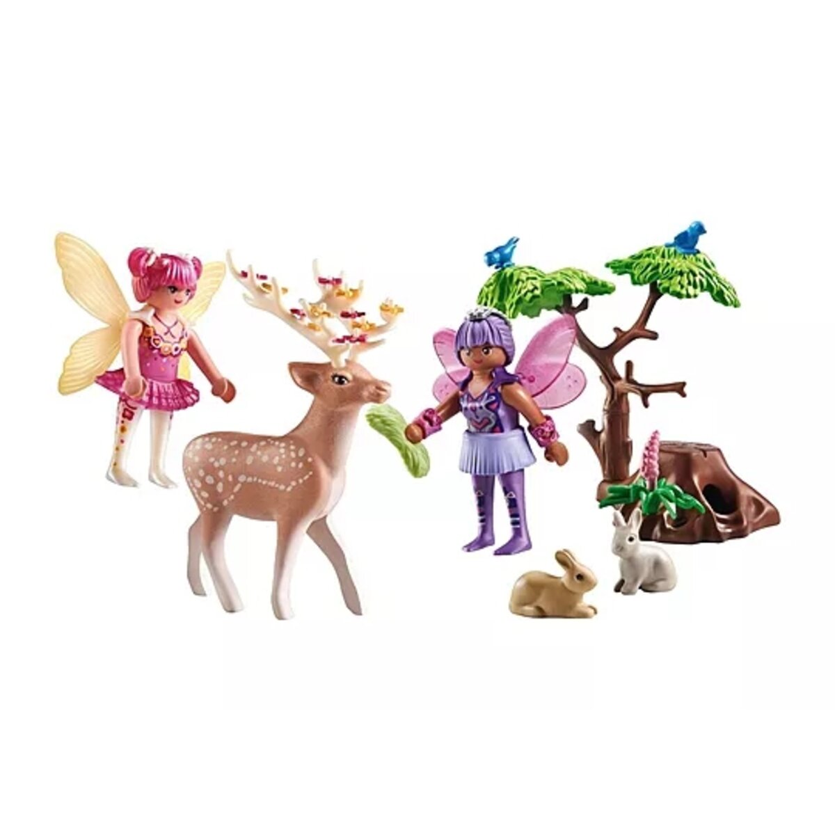 PLAYMOBIL® 71800 Princess Magic - Starter Pack Feen mit süßen Waldtieren