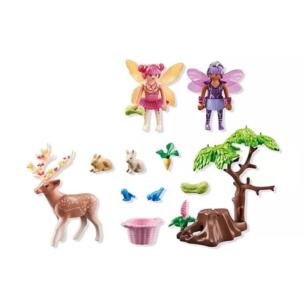 PLAYMOBIL® 71800 Princess Magic - Starter Pack Feen mit süßen Waldtieren