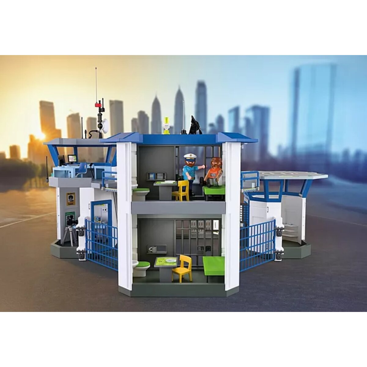 PLAYMOBIL® 71873 Act!on Heroes Polizei-Kommandozentrale