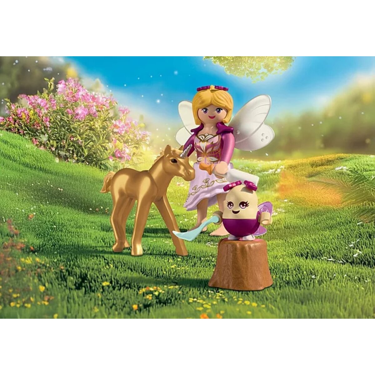PLAYMOBIL® 71844 Magic Unicorns Goldenes Einhornfohlen mit Fee