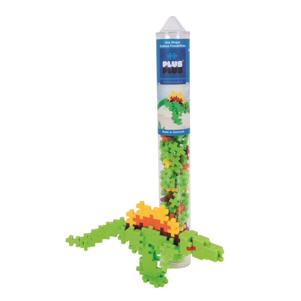 Plus-Plus Steckbausteine Tube Spinosaurus, 100  Teile
