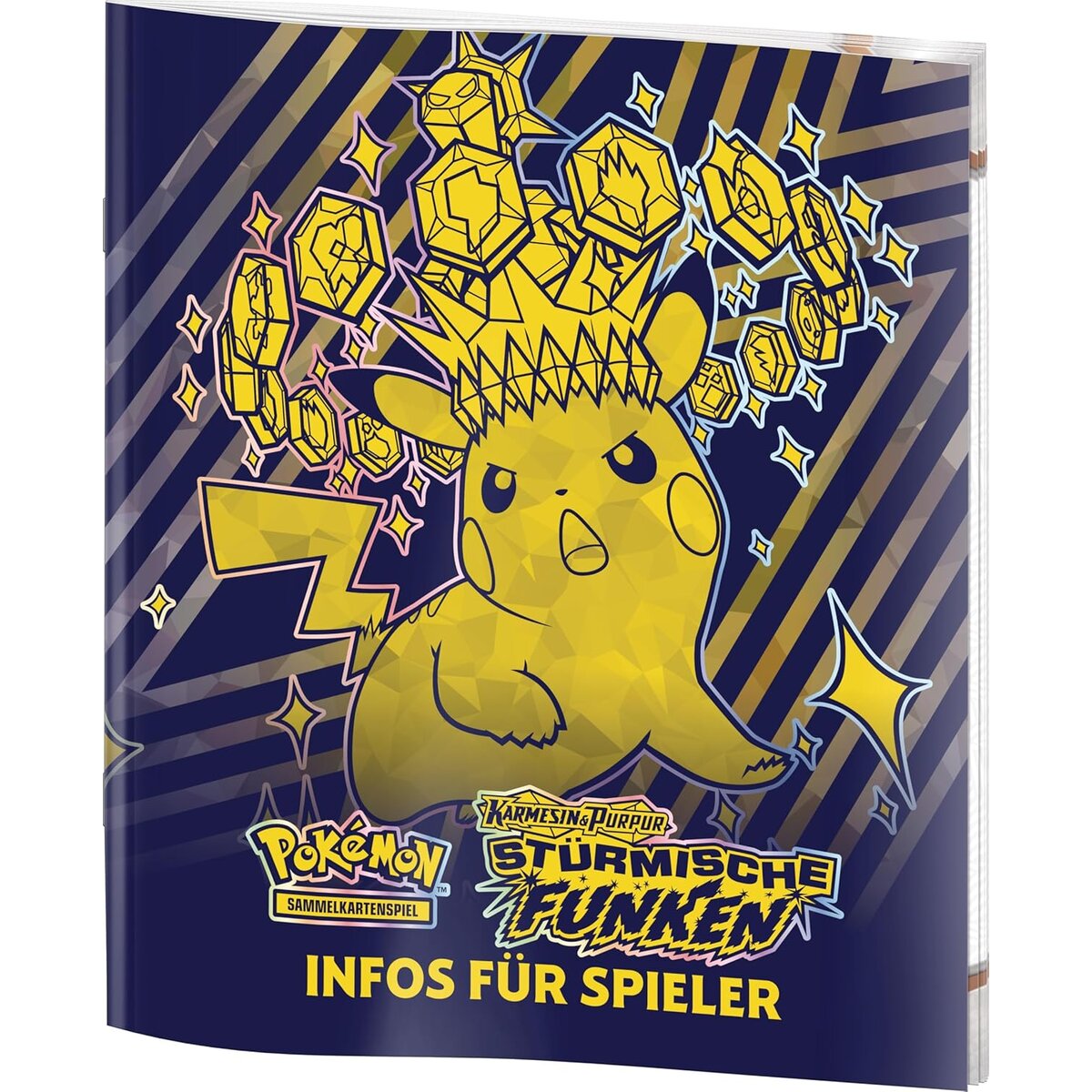 Pokemon Top-Trainer-Box Karmesin & Purpur – Stürmische Funken