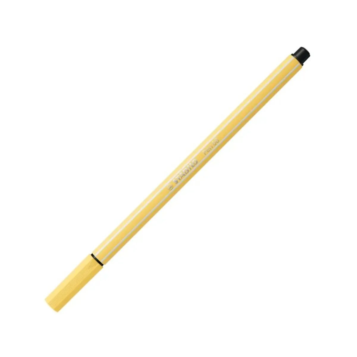 Premium-Filzstift - STABILO Pen 68 - Einzelstift - hellgelb