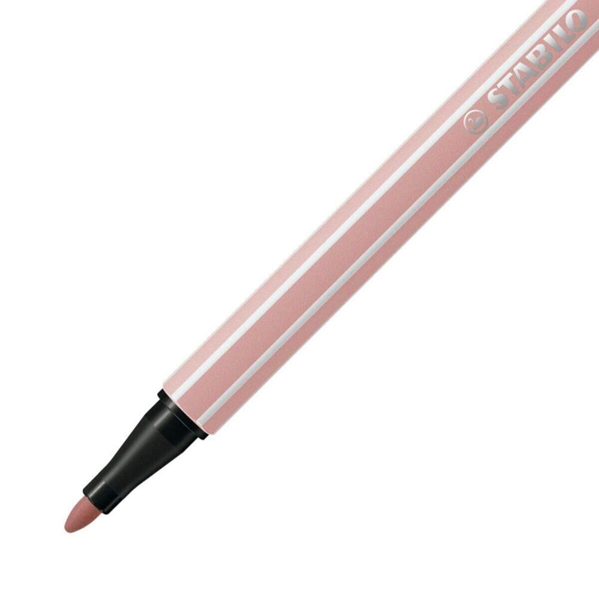 Premium-Filzstift - STABILO Pen 68 - Einzelstift - rouge