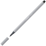 Premium-Filzstift - STABILO Pen 68 - Einzelstift - mittelgrau