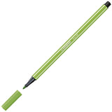 Premium-Filzstift - STABILO Pen 68 ColorParade - 20er Tischset in anthrazit/pink - mit 20 verschiedenen Farben