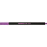 Premium Metallic-Filzstift - STABILO Pen 68 metallic - Einzelstift - metallic rosarot