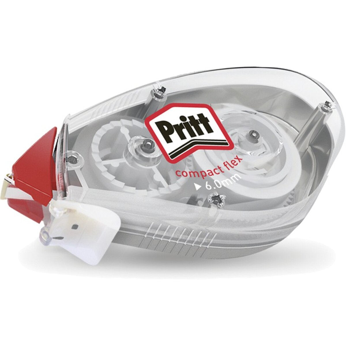 Pritt Korrektur Einweg Roller Compact, 6 mm, Blisterkarte
