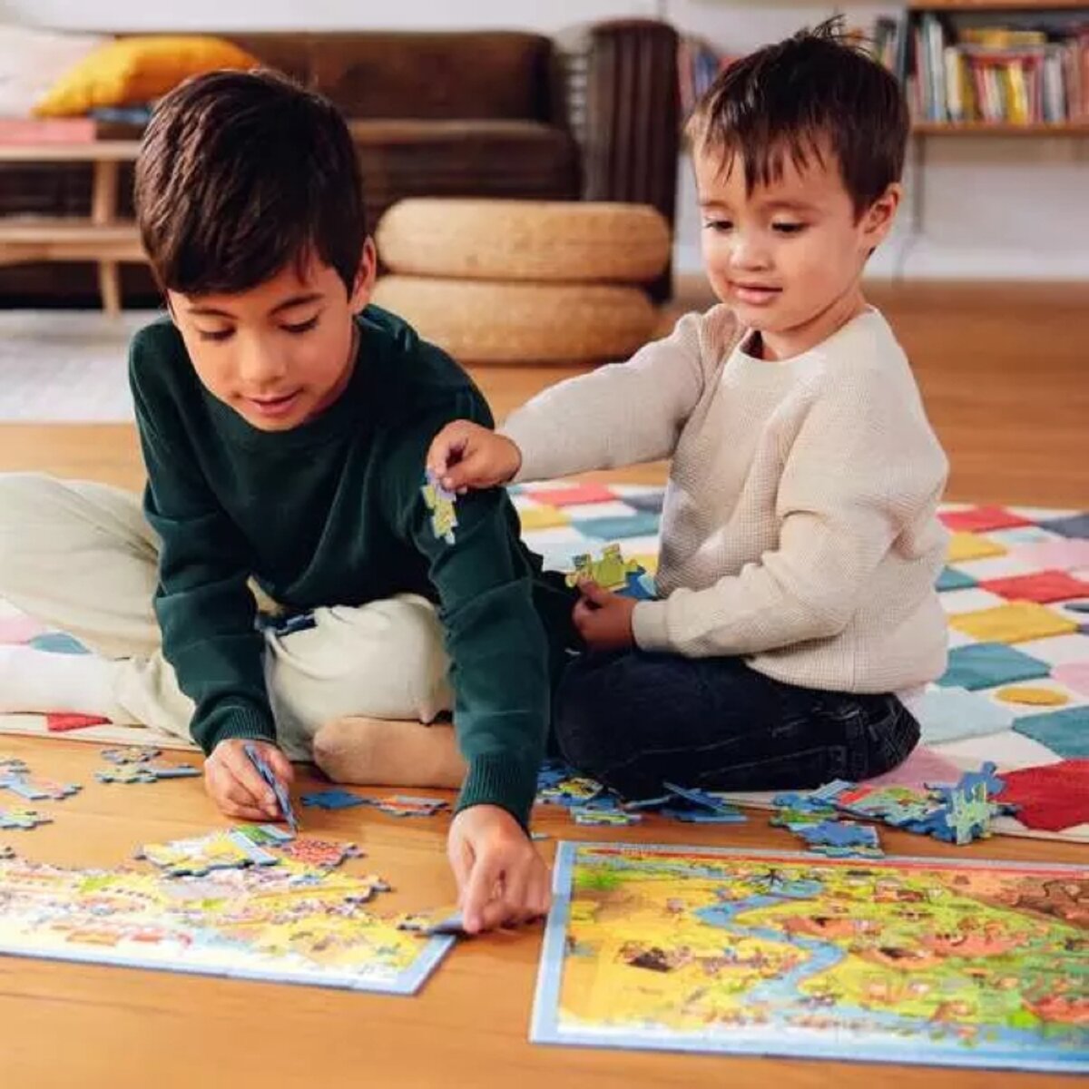 Ravensburger 3 Kinderpuzzle 100 + 121 + 144 Teile Steinzeit Altes Rom Mittelalter