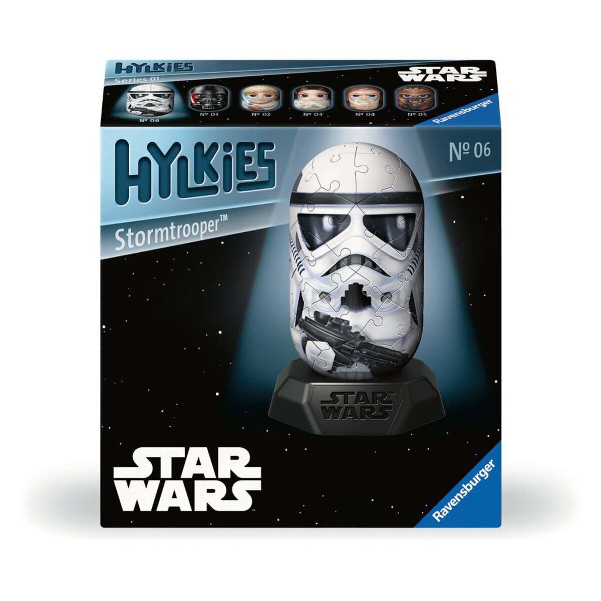 Ravensburger 3D Puzzle - Hylkies Star Wars #06 Stormtrooper, 54 Teile