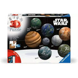 Ravensburger 3D Puzzle - Puzzle-Ball Sortiment: Himmelskörper der Star Wars Galaxie, 540 Teile