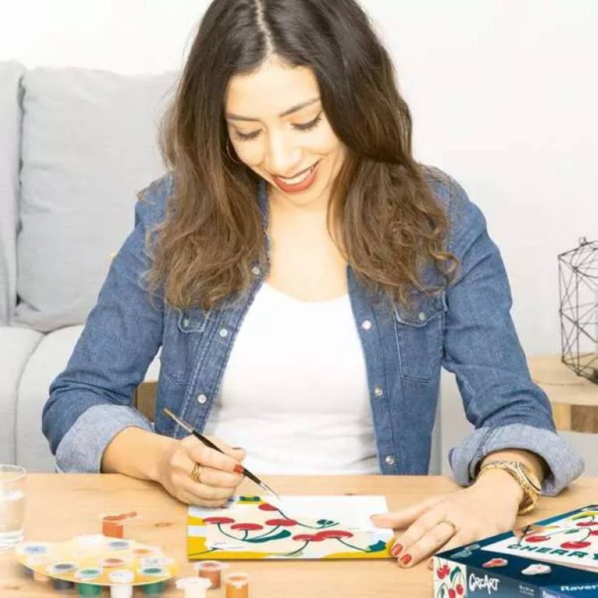 Ravensburger CreArt Malen nach Zahlen Kirschen