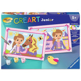 Ravensburger CreArt Malen nach Zahlen Kleine Prinzessin