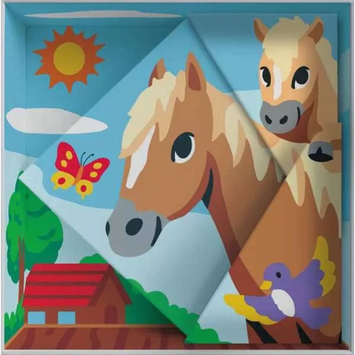 Ravensburger CreArt Malen nach Zahlen Pferde