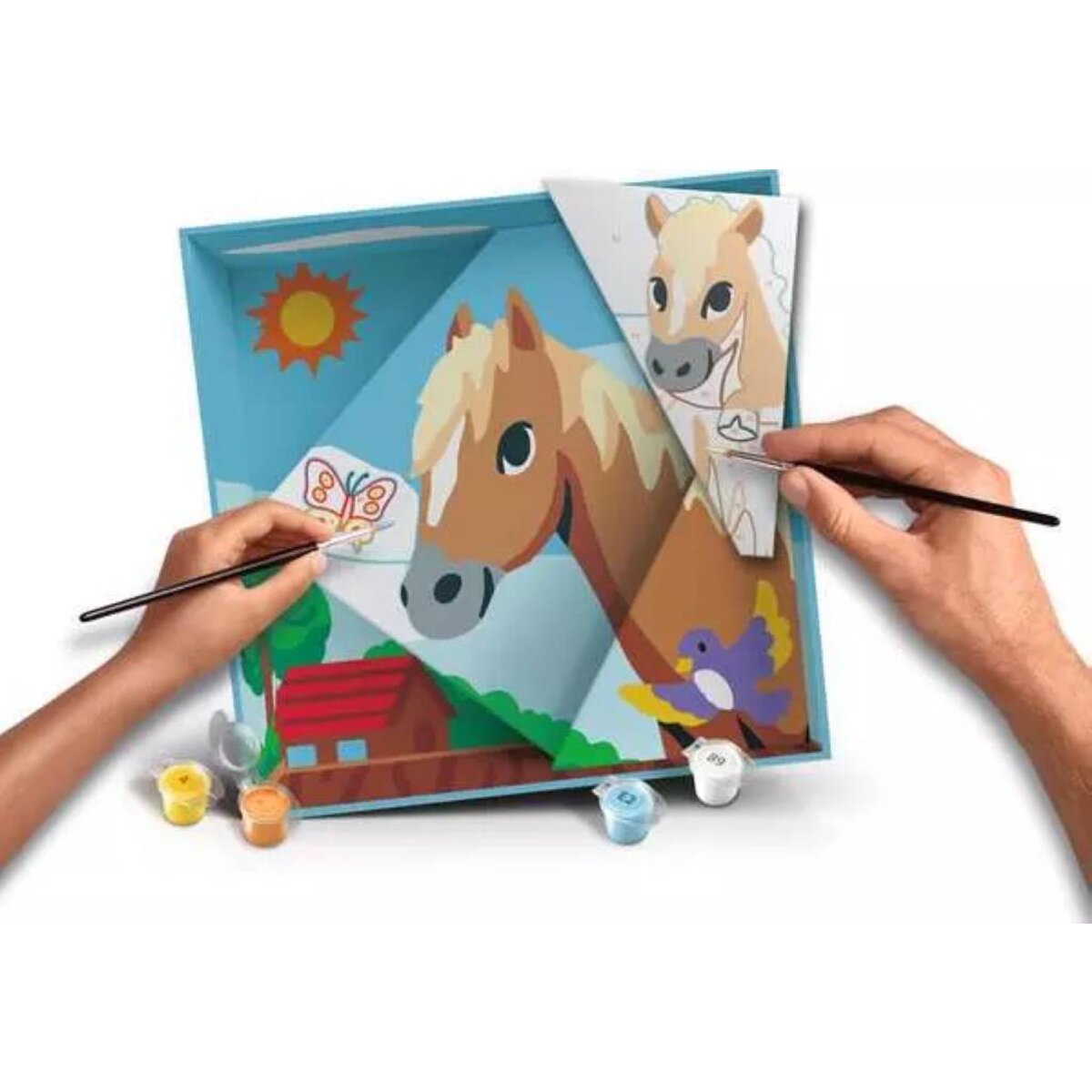 Ravensburger CreArt Malen nach Zahlen Pferde