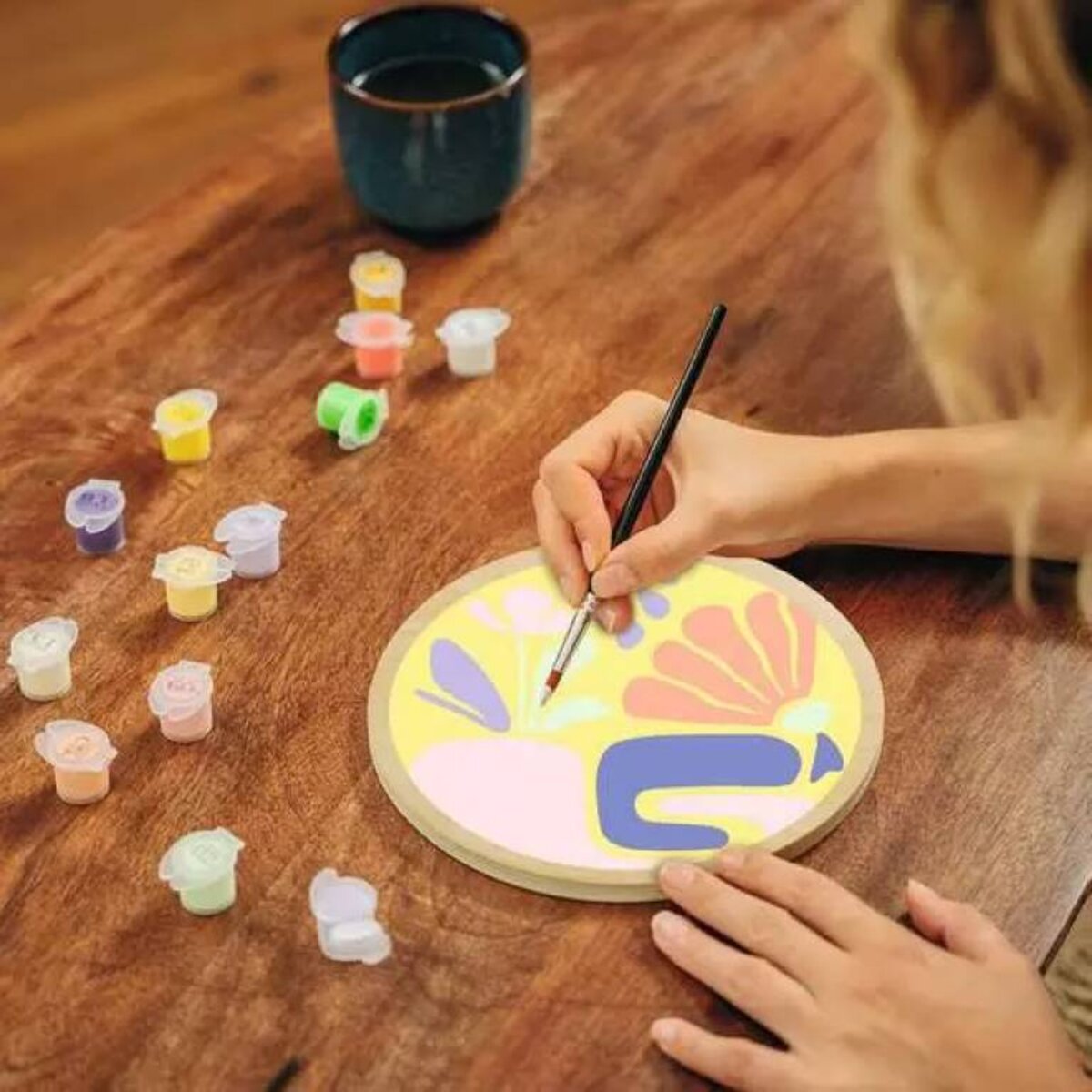 Ravensburger CreArt Malen nach Zahlen Organische Schwingungen