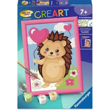 Ravensburger CreArt Malen nach Zahlen Herziger Igel