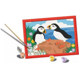 Ravensburger CreArt Malen nach Zahlen Papageientaucher