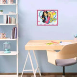 Ravensburger CreArt Malen nach Zahlen Kinder Barbie-Duo