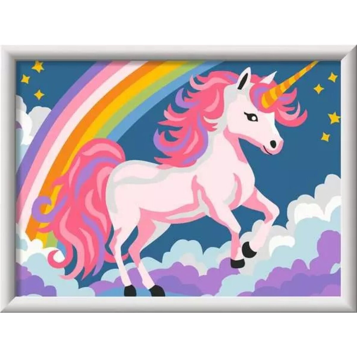 Ravensburger CreArt, Malen nach Zahlen - Pinkes Einhorn