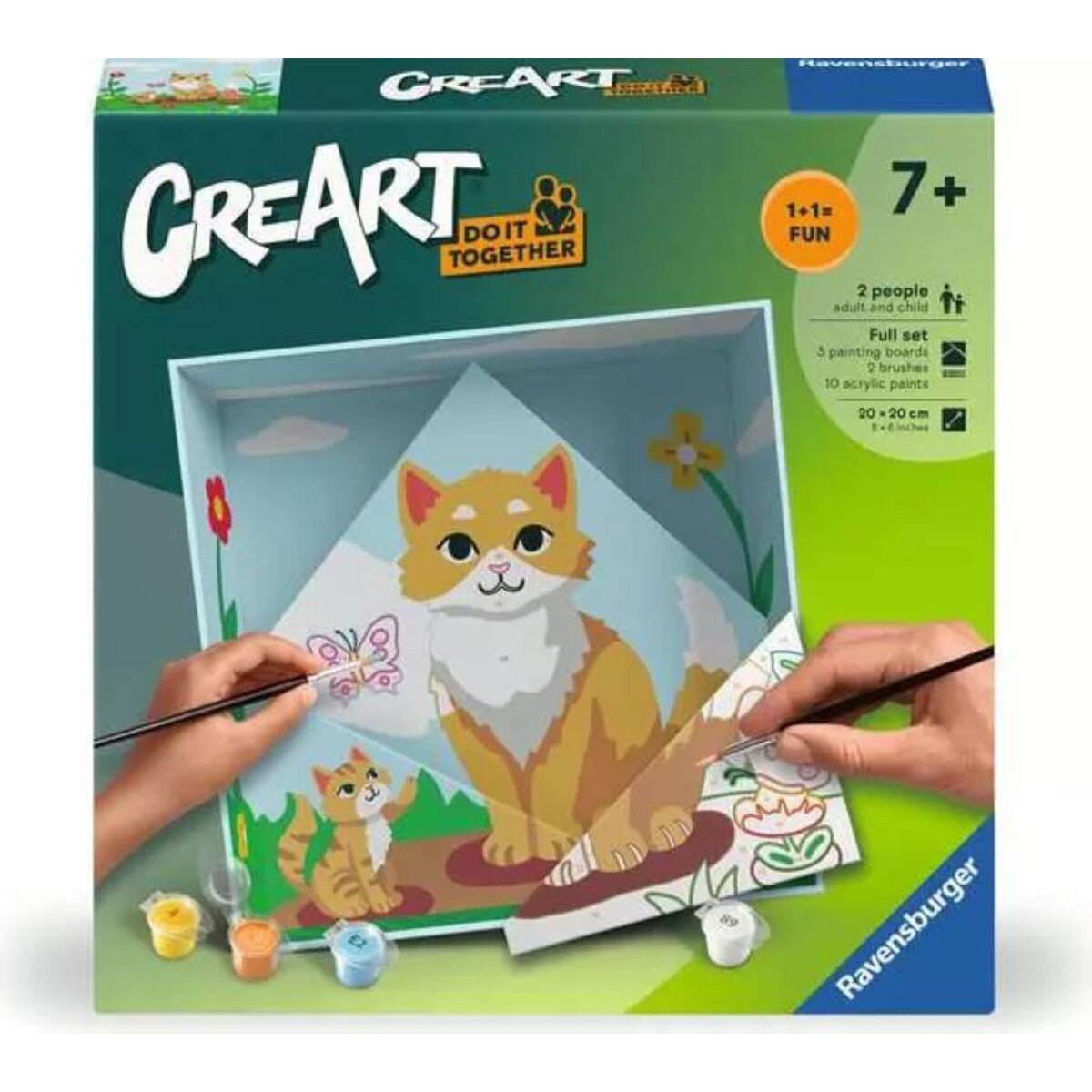 Ravensburger CreArt Malen nach Zahlen Katze