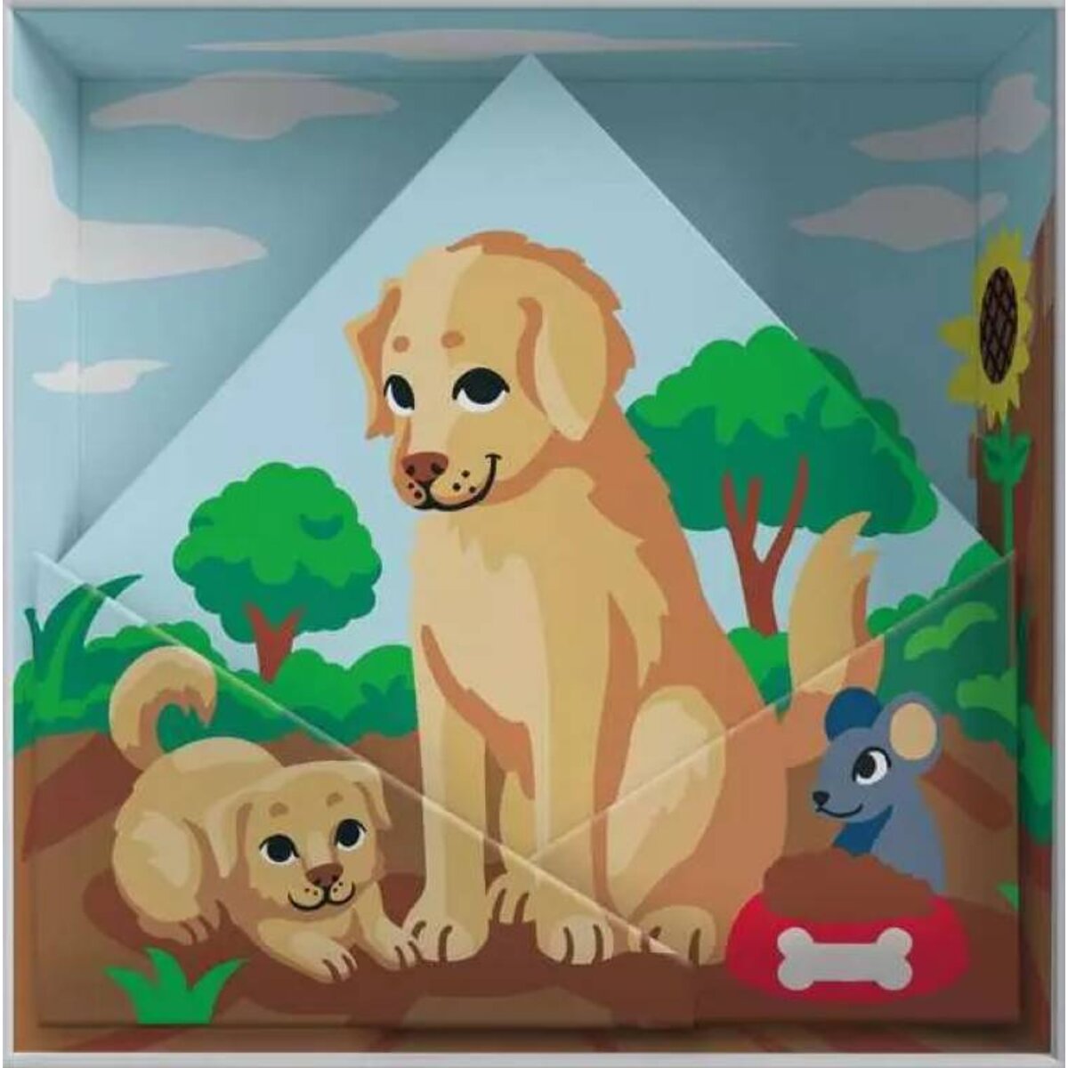 Ravensburger CreArt Malen nach Zahlen Hunde