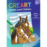 Ravensburger CreArt Malen nach Zahlen ab 7: Pferde