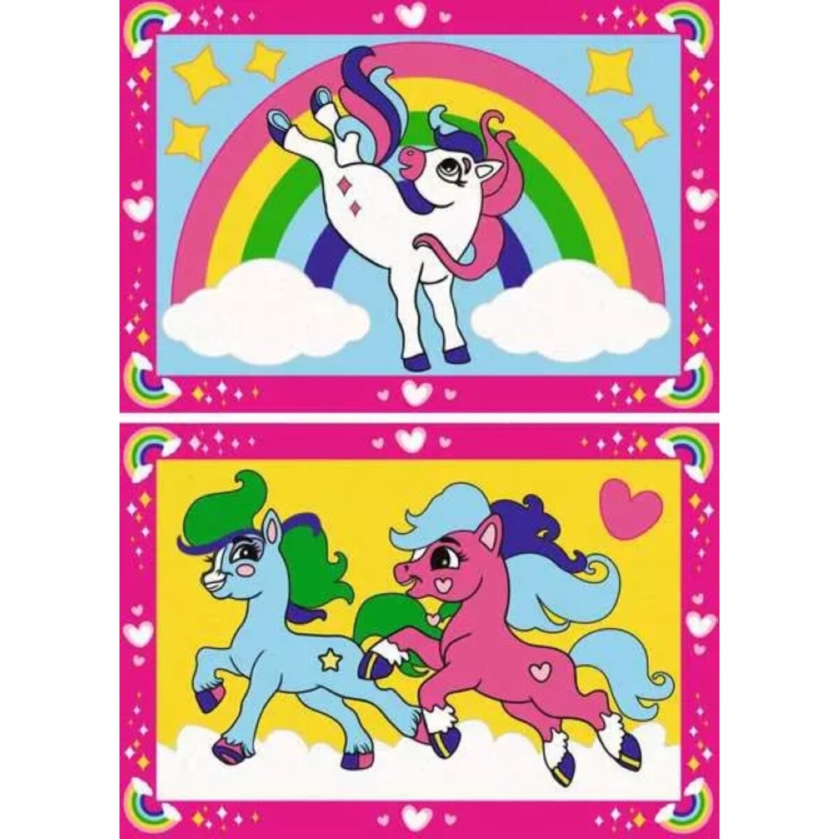 Ravensburger CreArt Zauberponys mit Regenbogen
