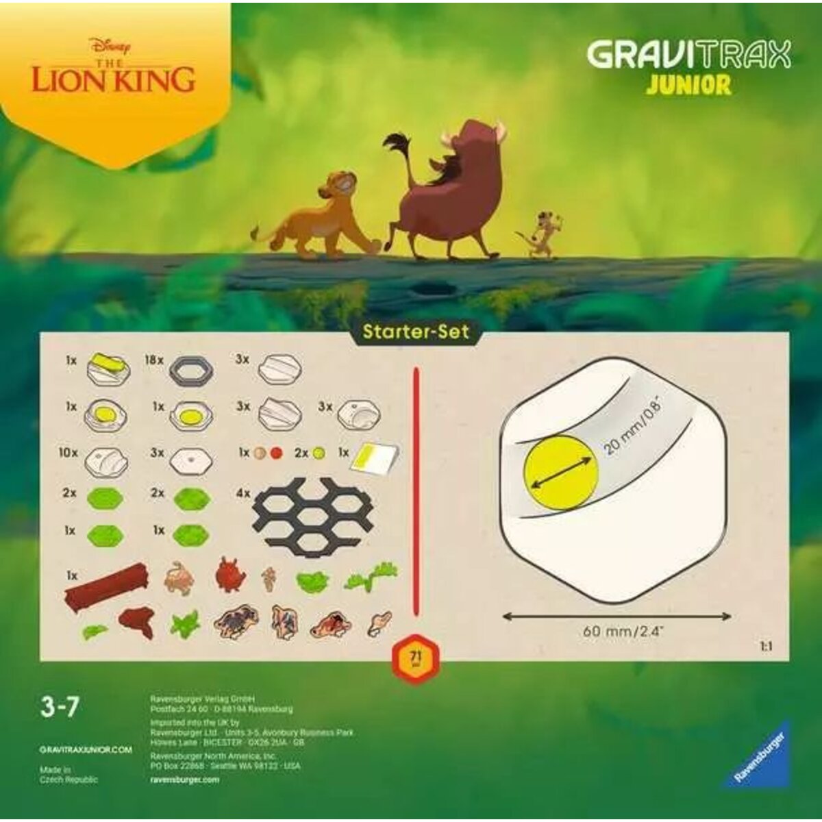 Ravensburger GraviTrax Junior Starter-Set Lion King