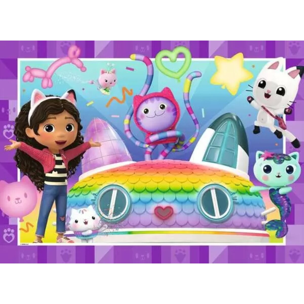 Ravensburger Kinderpuzzle 100 Teile Lasst uns feiern! 49 x 36 x 0,2 cm
