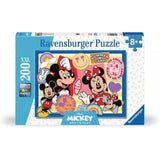 Ravensburger Kinderpuzzle 200 Teile Unterwegs mit Mickey und Minnie 49 x 36 cm