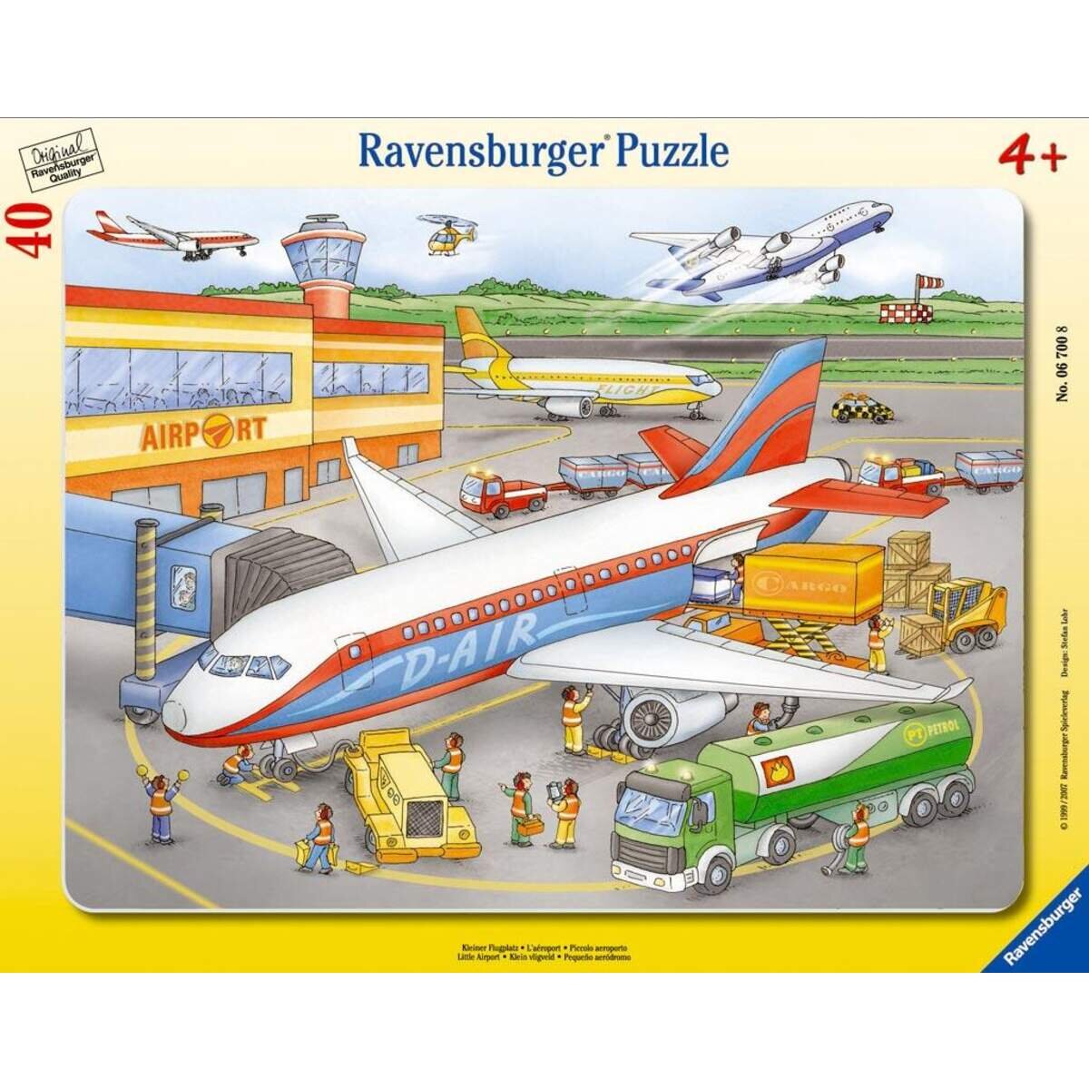 Ravensburger Puzzle - Kleiner Flugplatz, 40 Teile