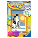 Ravensburger CreArt, Malen nach Zahlen - Süße Pinguine