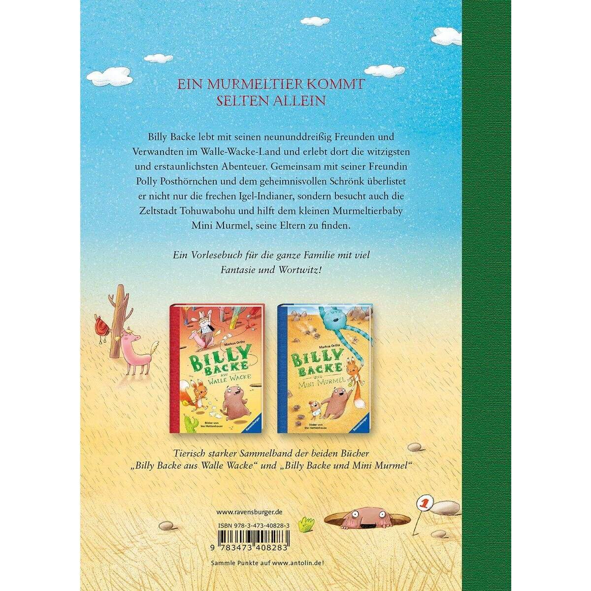 Ravensburger Orths, Das große Buch von Billy Backe: Alle Abenteuer in einem Band