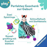 Ravensburger play+ Fühlen, rasseln, spielen (Geschenk-Set: Zebra)