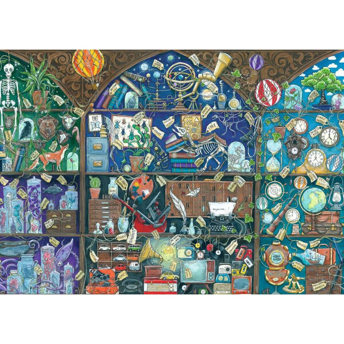 Ravensburger Puzzle - Das Kuriositätenkabinett, 1000 Teile