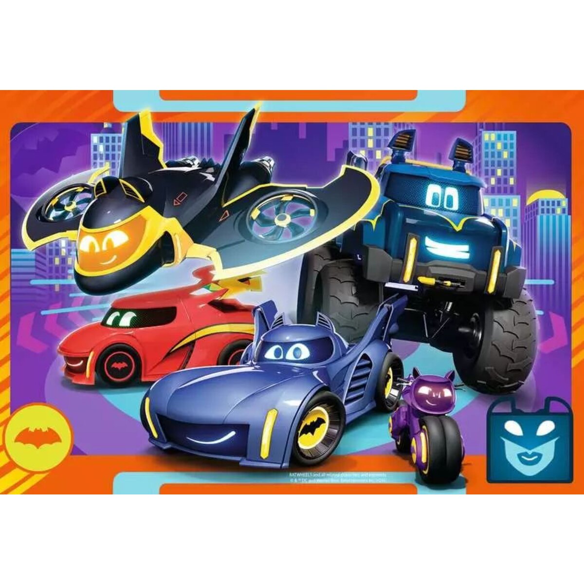 Ravensburger Puzzle - DC Comics Batwheels: Seid ihr bereit? 2 x 24 Teile
