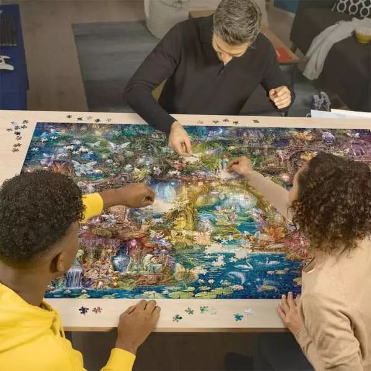 Ravensburger Puzzle - Die verborgene Welt der Feen, 4000 Teile