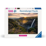 Ravensburger Puzzle - Haifoss auf Island, 1000 Teile